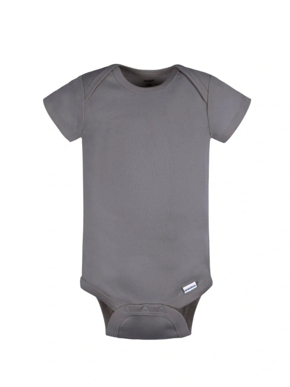 💜 Gerber 5-Pack Baby Neutral Grey’s short sleeve onesies bodysuits, 0-3mths - Picture 3 of 11